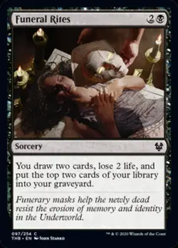 Funeral Rites - Near Mint MTG Theros Beyond Death - Image 1