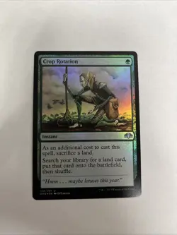 Crop Rotation Foil MTG Dominaria Remastered - Image 1