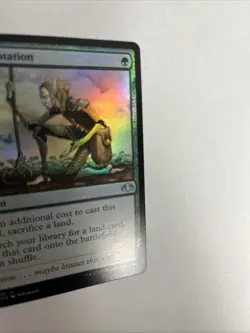 Crop Rotation Foil MTG Dominaria Remastered - Image 2