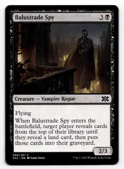 2022 MTG Balustrade Spy Double Masters 2022 Common #68 - Image 1