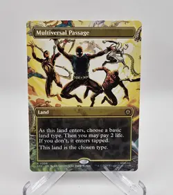 MTG Multiversal Passage (Borderless) - Marvel's Spider-Man #0206 - Image 1