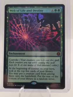Web of Life and Destiny - #268 Foil (Extended Art) Marvel's Spider-Man - Mtg - Image 1