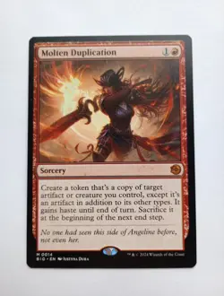 MTG - 1x Molten Duplication - Outlaws Of Thunder Junction - NM - Image 1
