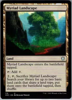Myriad Landscape VOC 176 - MTG - Commander: Innistrad: Crimson Vow Rare - Image 1