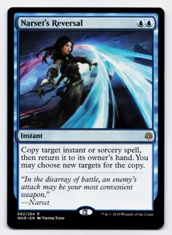 Narset's Reversal [062/264] WAR Rare Non-Foil [MTG Card English] - Image 1