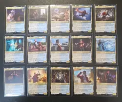 Cid, Timeless Artificer LOT FULL SET 15 Cards Final Fantasy MtG 216 407-420 - Image 1