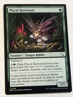 Placid Rottentail (C) MTG March Of The Machine MOM - Image 1