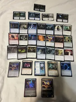 MTG Duskmourn Set Themed Lot Magic The Gathering Cards + Xtras Added - Image 1