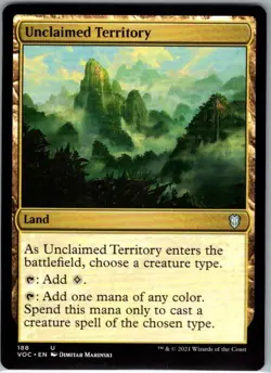 Unclaimed Territory VOC 188 - MTG - Commander: Innistrad: Crimson Vow Rare - Image 1