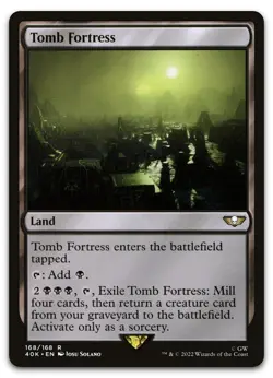 Tomb Fortress #168 (NM) Warhammer 40,000 40K Magic MTG - Image 1