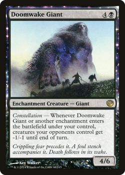 Doomwake Giant #66 (Foil) (MP) Journey Into Nyx JOU Magic MTG - Image 1