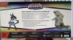 Pokemon Lucario Ex Tyranitar Ex Premium Collection Prismatic Evolution, IN HAND! - Image 4