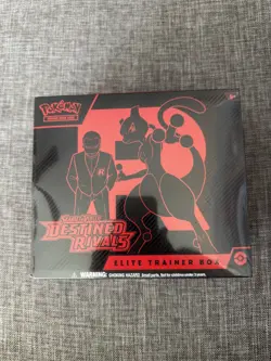 Pokemon TCG: Scarlet & Violet Destined Rivals Elite Trainer Box ETB - Image 1