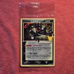 Pokemon Celebrations ETB Promo: Greninja Gold Star SWSH144 - Sealed - Image 1