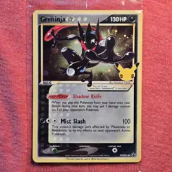 Pokemon Celebrations ETB Promo: Greninja Gold Star SWSH144 - Sealed - Image 2