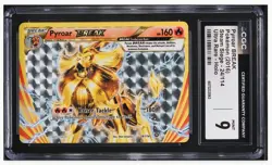 2016 😺 Pokemon NIDOKING 46 BREAK Holo XY Evolutions CGC-9 - Image 1