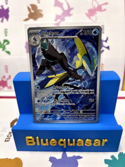 Inteleon 142/132 Mega Evolution Holo Illustration Rare Near Mint English Pokemon - Image 1