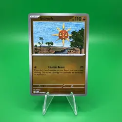 Solrock 075/132 Me01: Mega Evolution Reverse Holo. Pokemon. D19 - Image 1