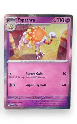 Espathra Holographic Black Star Promo 010 Pokemon Scarlet Violet 2023 NM - Image 2