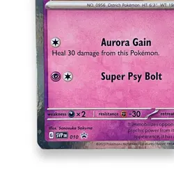 Espathra Holographic Black Star Promo 010 Pokemon Scarlet Violet 2023 NM - Image 3
