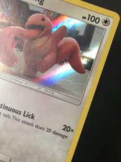 Pokemon TCG Lickitung 16/18 Detective Pikachu Holo Common LP - Image 3