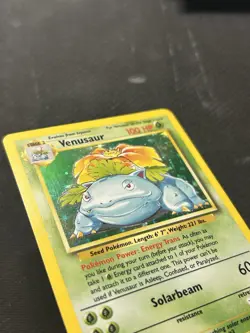 Pokemon TCG Venusaur 15/102 Base Set Holo! MP Condition! See Description! - Image 3