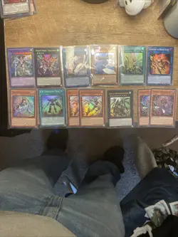 Lot Of 13 HOLO Doom Of Dimensions Yugioh Cards All NearMint! +Bonus FREE SHIPPIN - Image 1