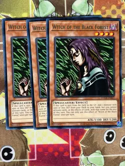 Yugioh Witch Of The Black Forest TOCH-EN027 Unlimited Playset - Image 1