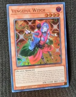 Vengeful Witch *SUPER RARE* DOOD-EN004 1st Edition NM/M Yugioh! - Image 1