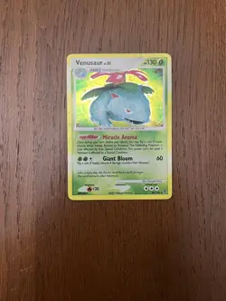 Venusaur 20/132 Pokemon TCG Secret Wonders Holo Foil Bleed Error Rare Card LP - Image 2