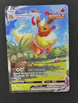 Flareon VMAX SWSH180 Sword & Shield Promo Cards Alternative Art Holo - Image 1