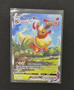 Flareon VMAX SWSH180 Sword & Shield Promo Cards Alternative Art Holo - Image 2