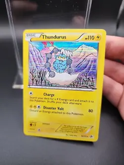 Thundurus - 50/113 - Holo Rare - B&W Legendary Treasures - Pokemon Card - Image 2