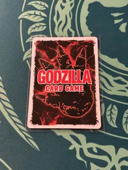 Godzilla VS Biollante EGZ17 RP Movie Poster Foil Godzilla Card Game 1st Edition - Image 2