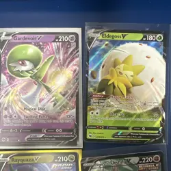 Lot of 42 Pokemon EX & V Cards Mixed Set Ungraded - Image 2