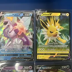 Lot of 42 Pokemon EX & V Cards Mixed Set Ungraded - Image 3