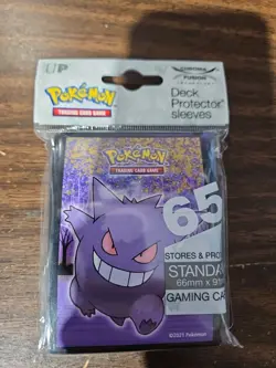 Pokemon GENGAR Haunted Hollow - 65 Card Sleeves Standard Size Ultra Pro 2021 3d3 - Image 1
