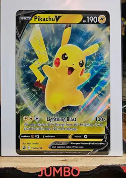 Pokemon Lot of 4 Jumbo Cards Promos M-NM Unplayed - Image 2