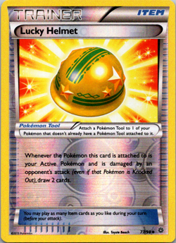 Lucky Helmet 77/98 Uncommon Reverse Holo Ancient Origins Pokemon Card 2015 NM - Image 1