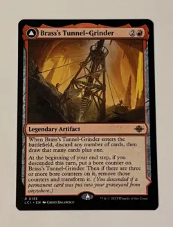 MTG Brass's Tunnel-Grinder - The Lost Caverns of Ixalan LP - Image 1