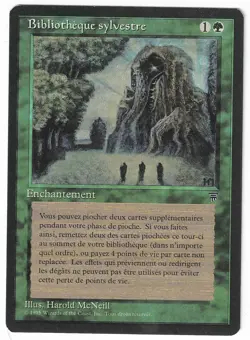 ►Magic-Style◄ MTG - Sylvan Library - French Renaissance FBB - EX/EX+ - Image 1