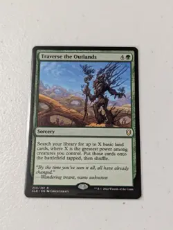 MTG Traverse the Outlands - Commander Legends: Battle for Baldur's Gate NM - Image 1