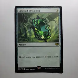 Emerald Medallion #237 (MP) Commander 2014 C14 Magic MTG - Image 1