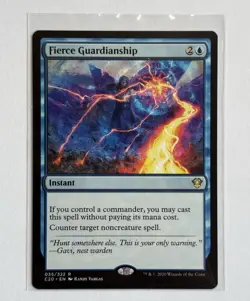 Fierce Guardianship (Commander 2020) - NM Magic: The Gathering - Image 1