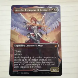 Aurelia, Exemplar of Justice (Anime Borderless) Ravnica Remastered Regular - Image 1