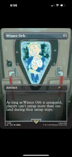 Winter Orb (Rainbow Foil) Secret Lair Drop Foil - Image 3