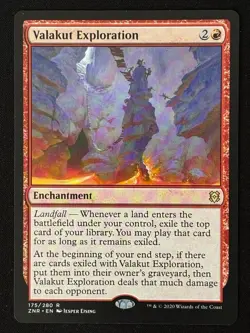 1x MTG Valakut Exploration - Zendikar Rising (ZNR) #175 - Magic the Gathering - Image 3