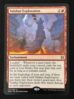 1x MTG Valakut Exploration - Zendikar Rising (ZNR) #175 - Magic the Gathering - Image 5