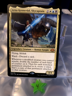 MTG Magic 1x Arna Kennerud, Skycaptain (M/NM) Modern Horizon 3 - Image 1