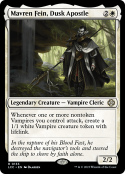 Mavren Fein, Dusk Apostle #133 | NM | LCC Magic MTG - Image 1
